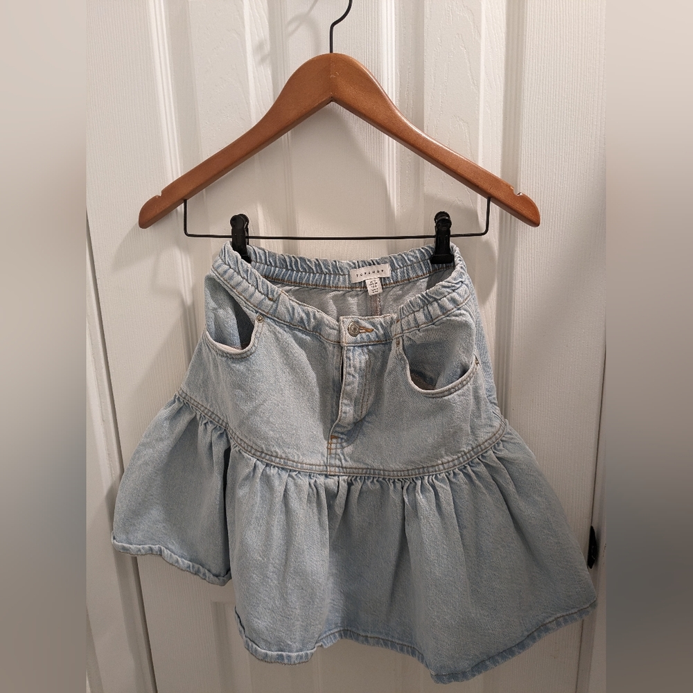 Topshop Jean Skirt
